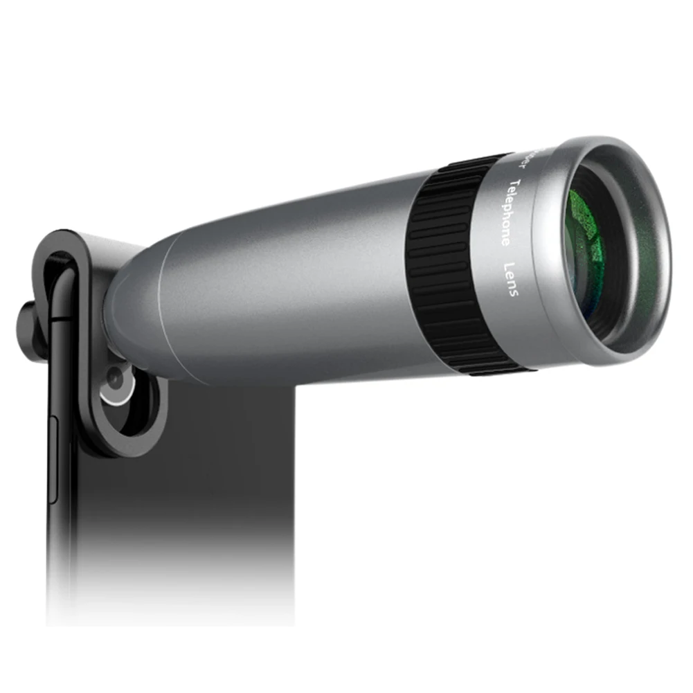 

New Cell Phone Lens 20X Optical Zoom Lens Clamp with Tripod for Universal Smartphones DOM668