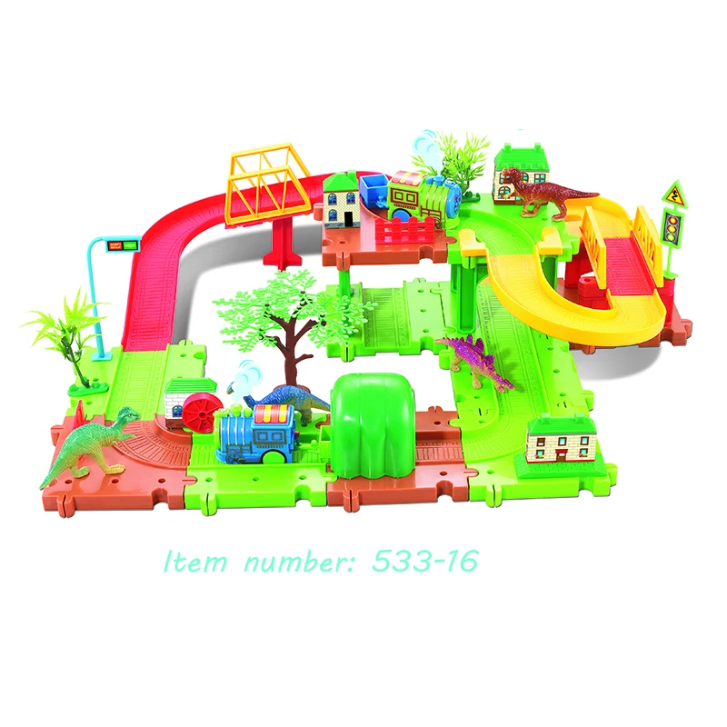 Волшебный DIY гоночный трек комплект большой Размеры высокое качество дешевые