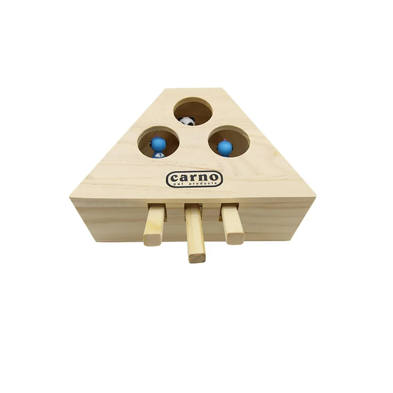 Pet игрушки для котов из цельного дерева кошки Охота игрушка продукция домашних