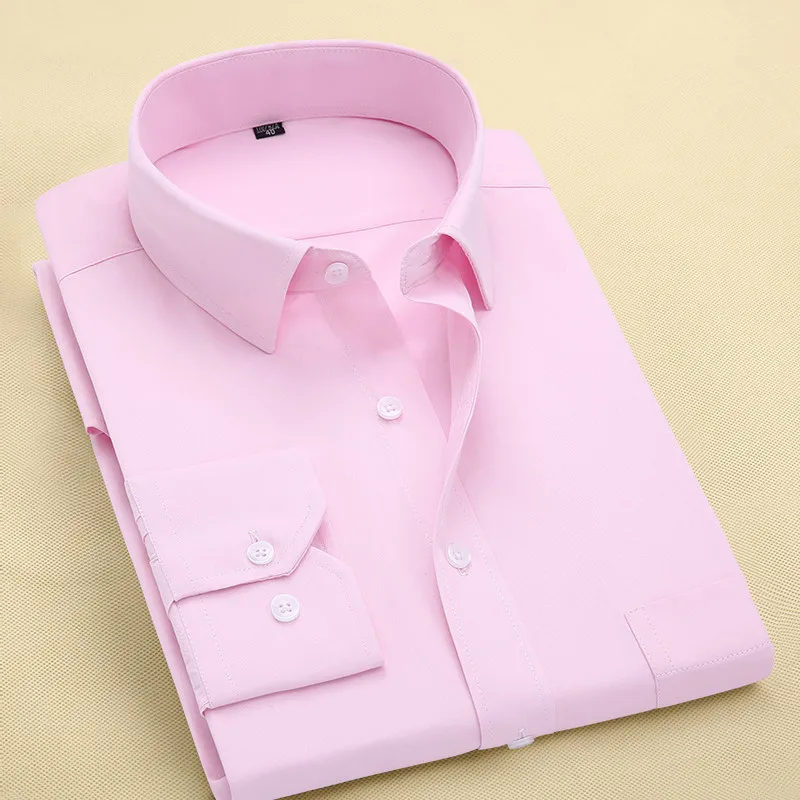 Мужская рубашка с длинным рукавом FillenGudd белая большого размера 7XL 6XL|social shirt|mens dress
