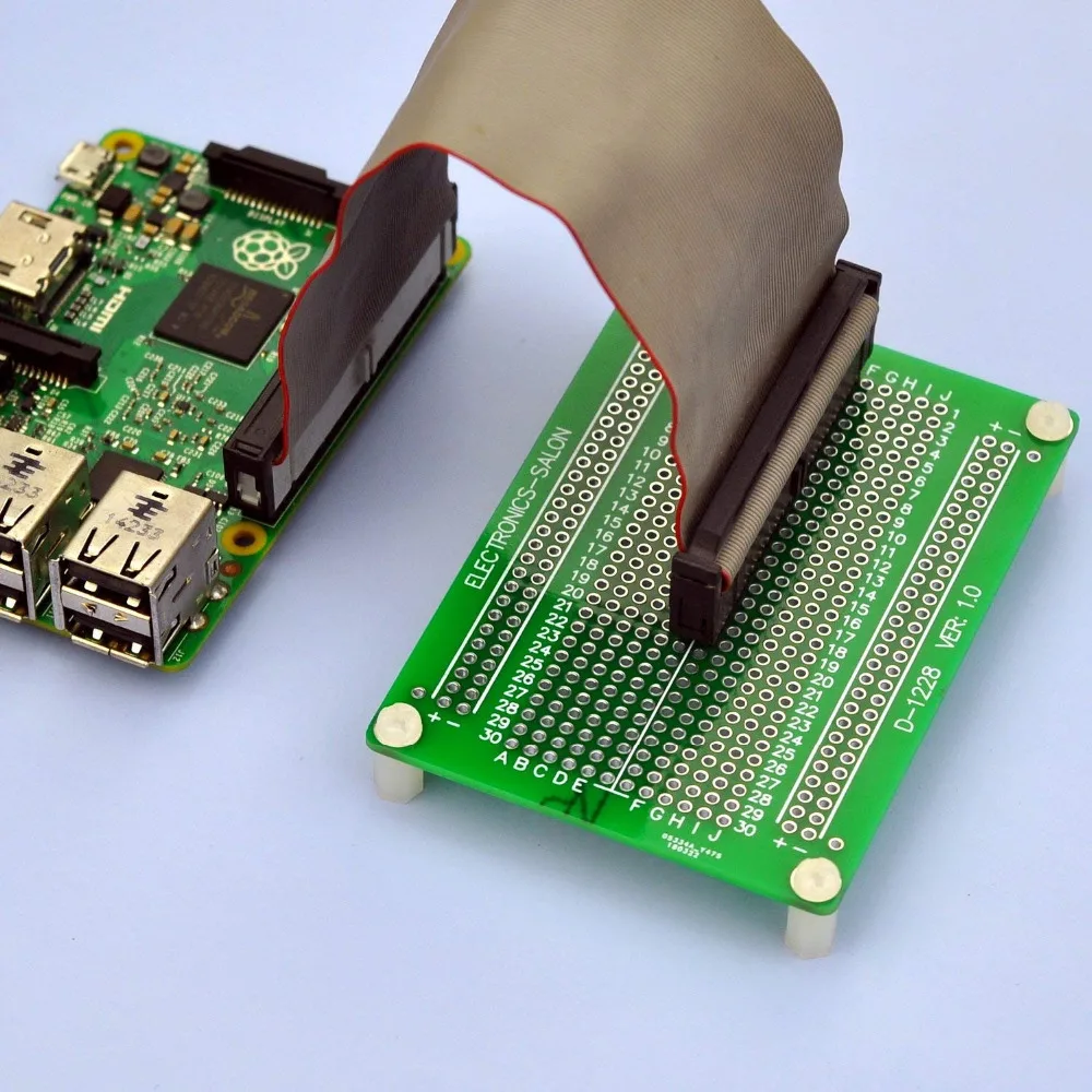 Электроника салонная 4х паяльная макетная плата Proto Board PCB DIY Kit для Raspberry Pi 2/3 модель