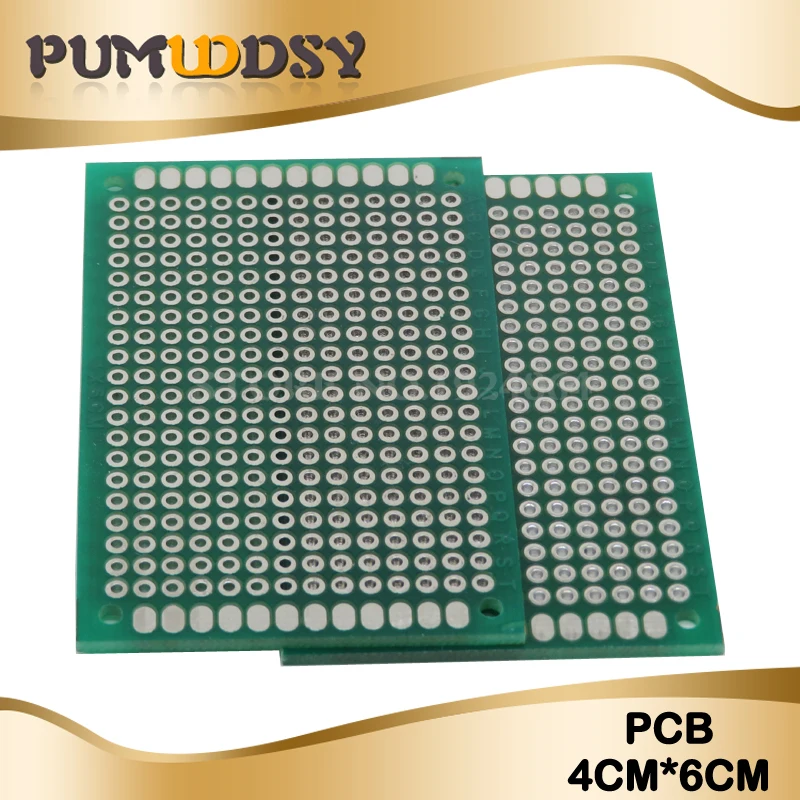 5 шт. 4x6 см 4*6 двухсторонний Прототип PCB diy универсальная печатная плата