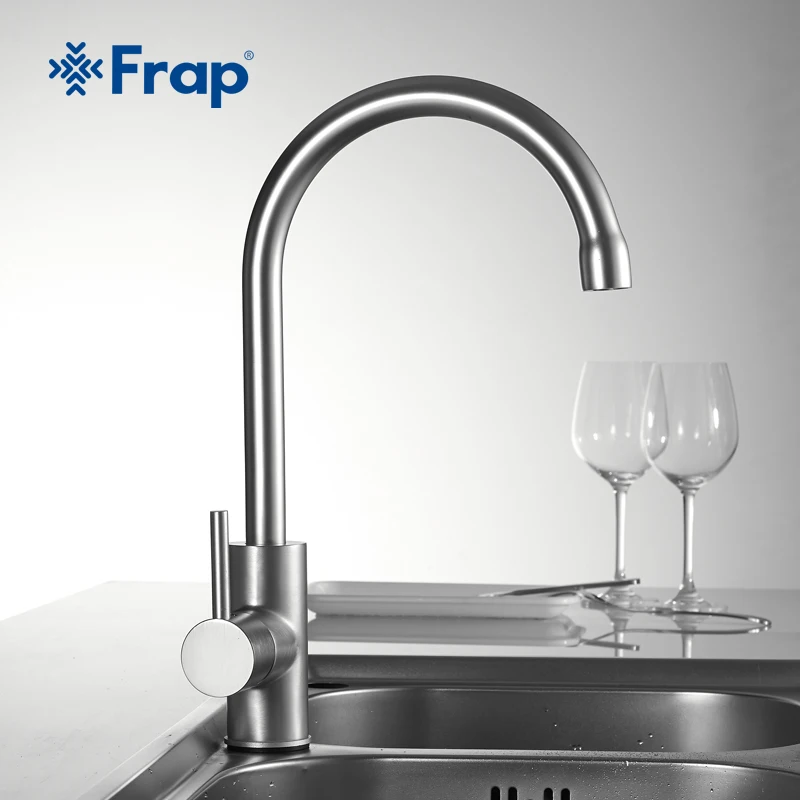 FRAP 1 набор, однорычажный кухонный смеситель для раковины, torneira 360, гибкий кухонный смеситель для воды, кран для горячей и холодной воды f4052
