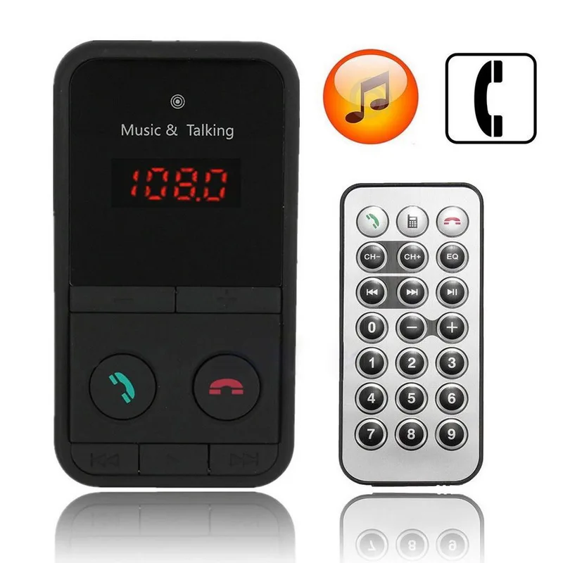 Автомобильный V3.0 Bluetooth FM передатчик Комплект модулятор 12В 24В MP3 WMA радио плеер