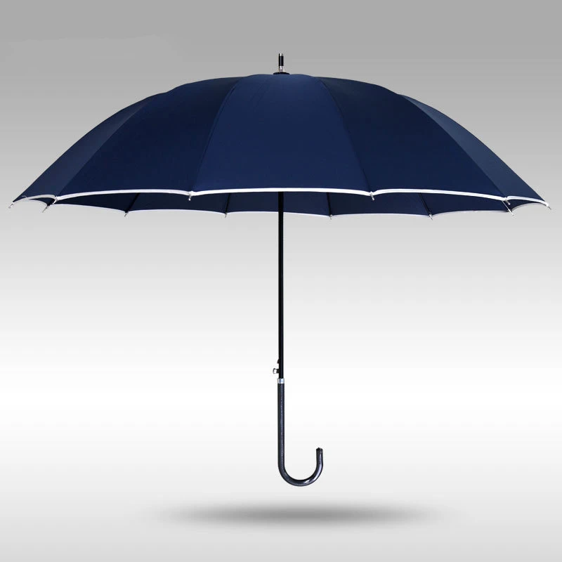 Синий зонтик с кожаной ручкой Модные зонты Бесплатная доставка|blue umbrella|umbrella