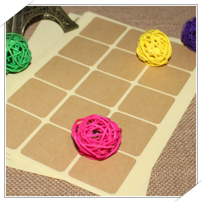 150 шт. пустые Пустые Квадратные граффити из крафт бумаги ручной работы