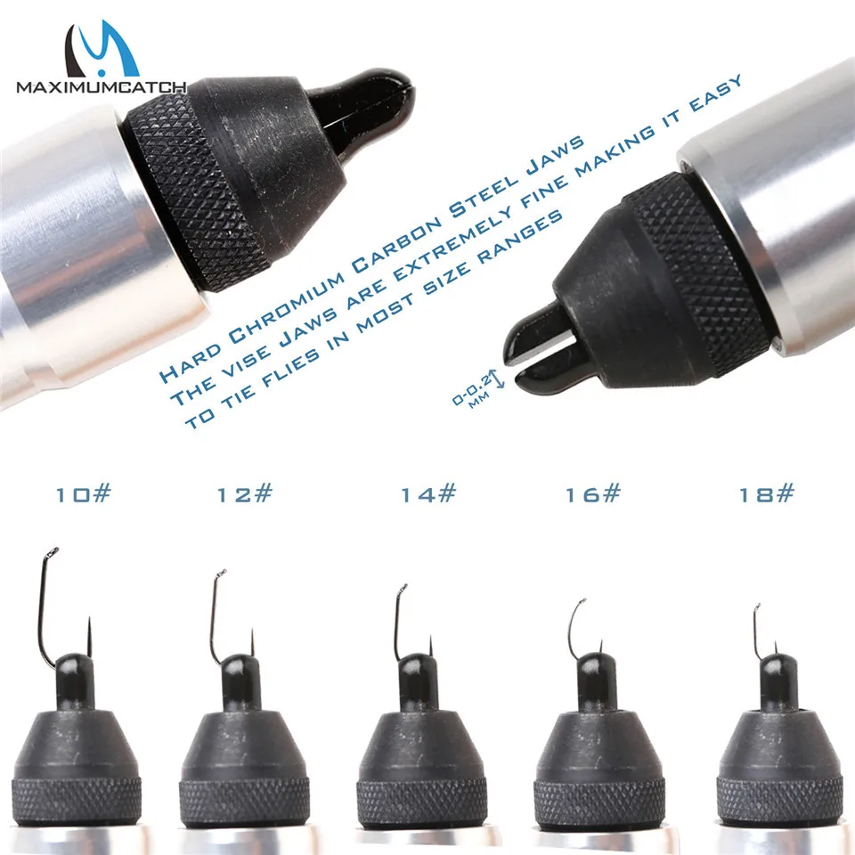 Maximumcatch новые железные вращающиеся тиски для вязания мушек с тяжелым основанием