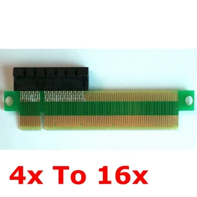 Новинка 2018 адаптер PCIe PCI E 3 0x1x4x8x16 Female To x16 Male для защиты видеокарт PCB Express Тестовая