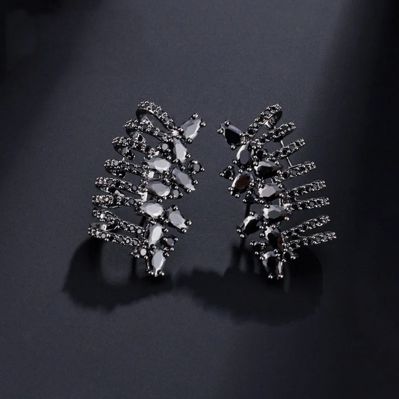 Fashion Elegant Earring Full Mirco Cubic Zircon Jewelry For Women Bride Wedding Party Gift Accessories | Украшения и аксессуары