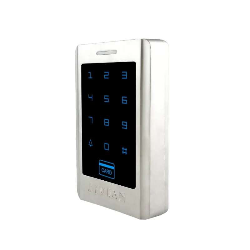 Новая Металлическая сенсорная клавиатура JERUAN RFID управление доступом к двери с