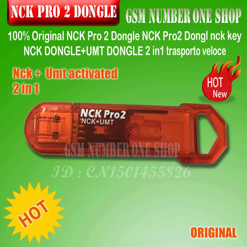 Оригинальный Новый NCK PRO 2 DONGLE / nck pro dongle key Dongle Full + UMT в 1|Детали устройств связи| |