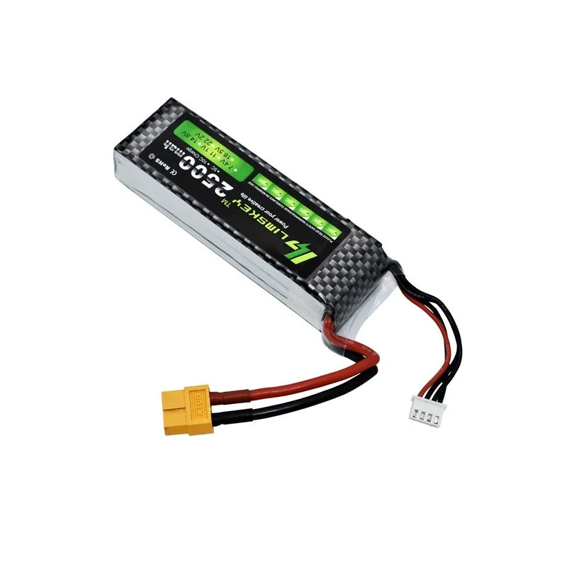 Limskey Power абсолютно новый 3s Bettery 11 1 В 2500 мАч 25C MAX 35C T/xt60 разъем для автомобильного