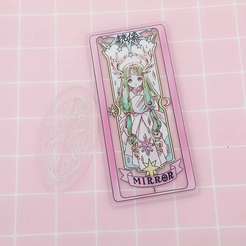 CardCaptor Sakura & Clow Card Decal Sticker For mirror 165*65cm Anime  Cosplay