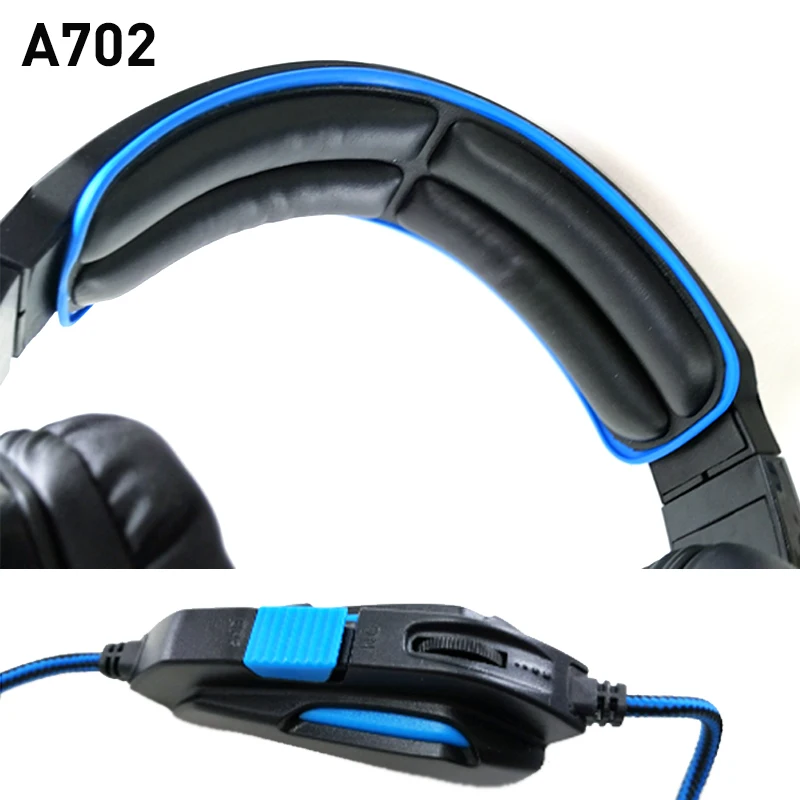 with microphone A702 Earphone/ Headset/headphones/for PC PS4 Laptop phone/headphones microphone/ tws/RU | Электроника