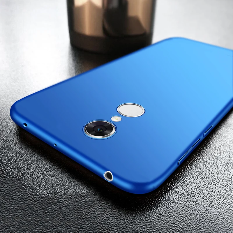 MAKAVO для Xiaomi Redmi 5 Plus чехол 360 Защита Тонкая матовая жесткая задняя крышка из ПК Redmi5