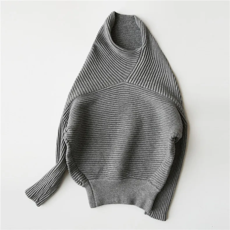 Seasons A word collar Cashmere Sweater New women loose big yards bat shirt was thin short-sleeved knit hedging wild C556 | Женская