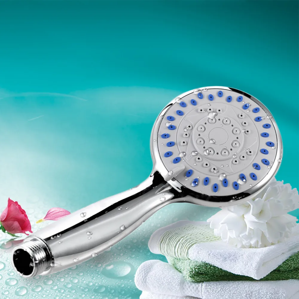 Большая функция хромированная насадка для душа Handset Handheld Anti limescale универсальная