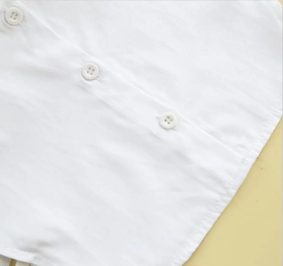 Женская блузка модное ожерелье с жемчужным кулоном белые вышитые Новые бусины