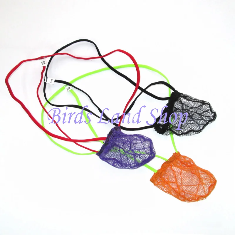 Мужские стринги C thru Spider Net G142B G142A|pouch thong|posing pouchesmen string |