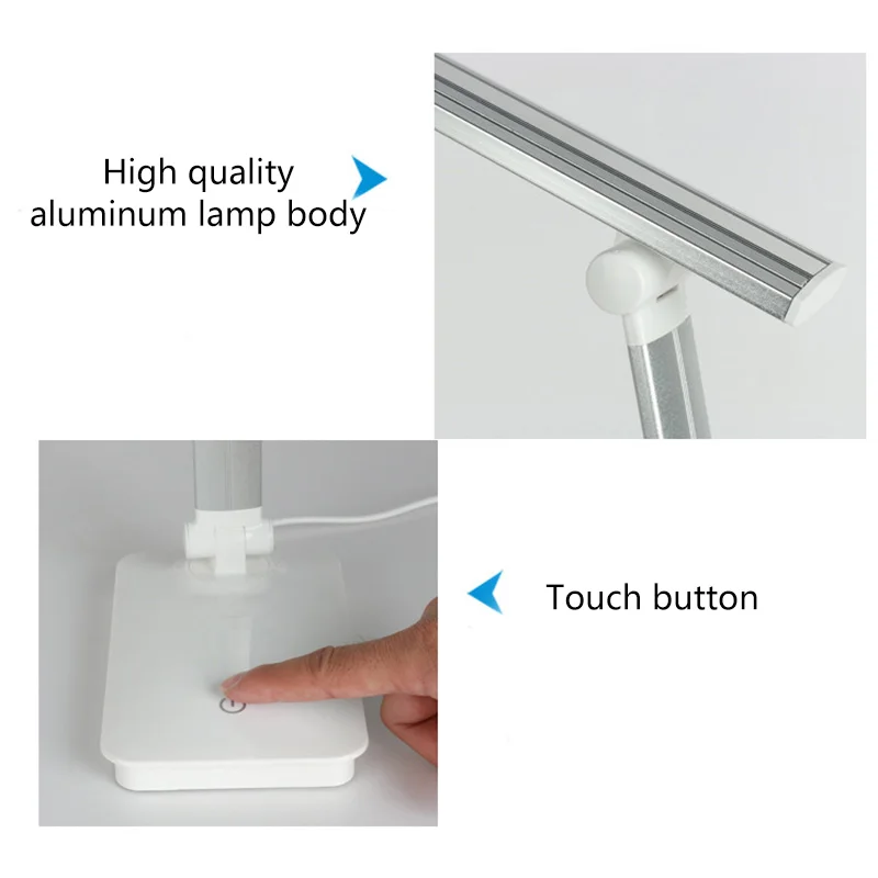 Светодиодный настольный светильник для глаз настольные лампы с регулируемой