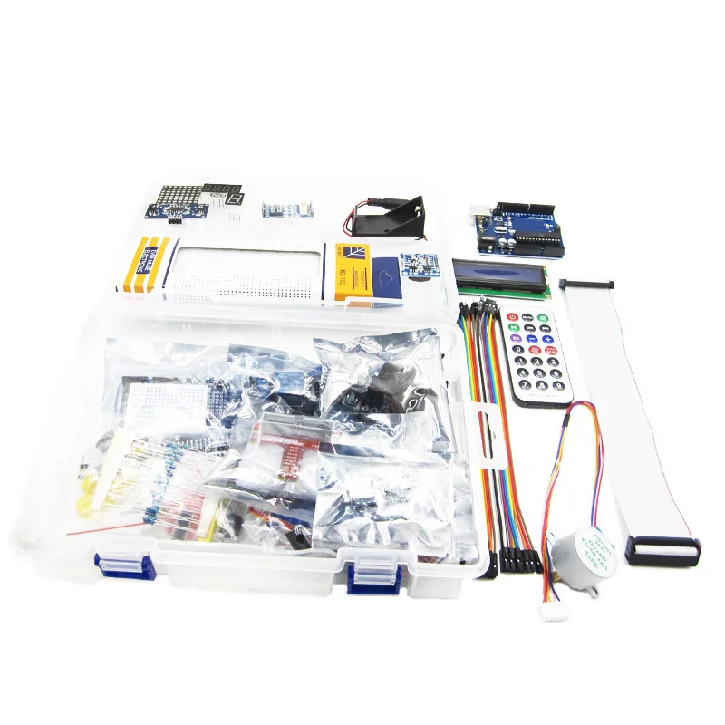 Конечный стартер комплект включающий ультразвуковой Сенсор UNO R3 LCD1602 Экран для