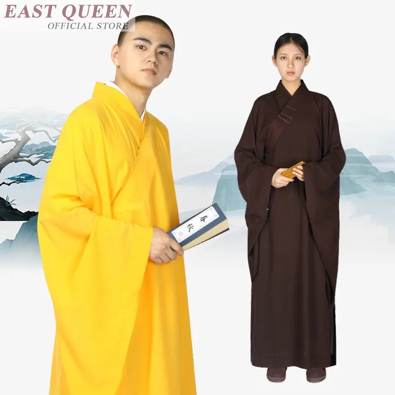 Традиционная китайская одежда монашеские одежды сахолин унисекс буддийская zen