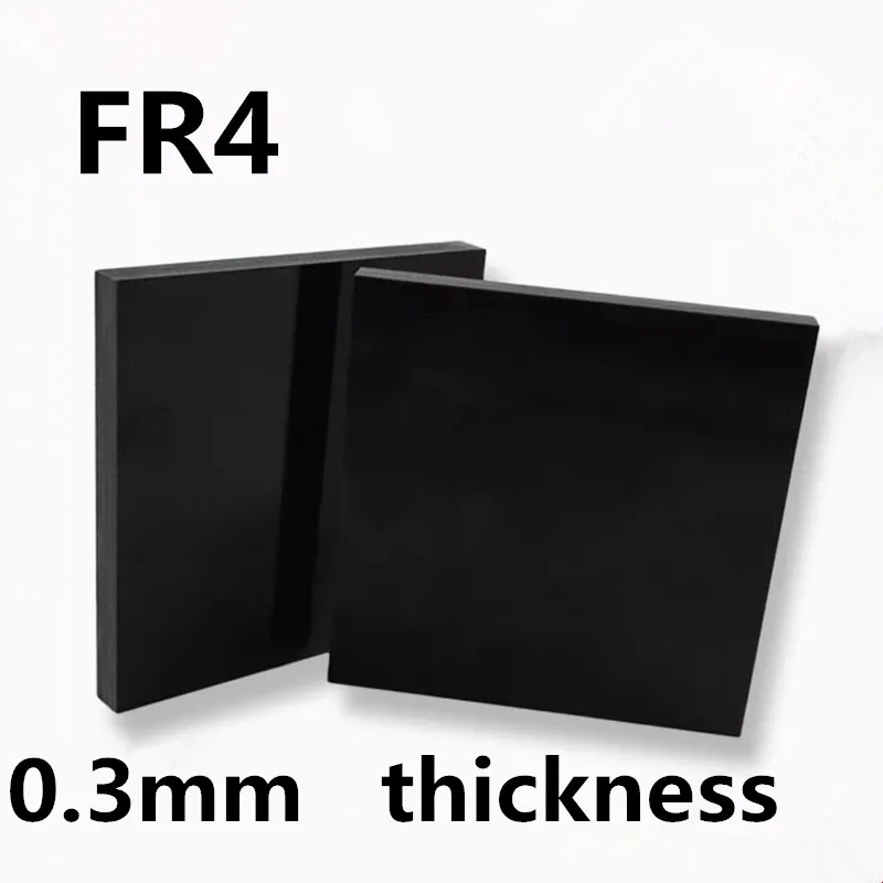 Лист из стекловолокна и эпоксидной смолы черный толщиной 0 3 мм FR4 | Обустройство