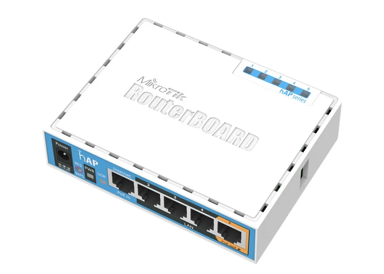 Mikrotik RB951Ui-2nD 5-Port Gigabit Wireless AP 1000mW 2.4G WI-FI Router 2.5dBi