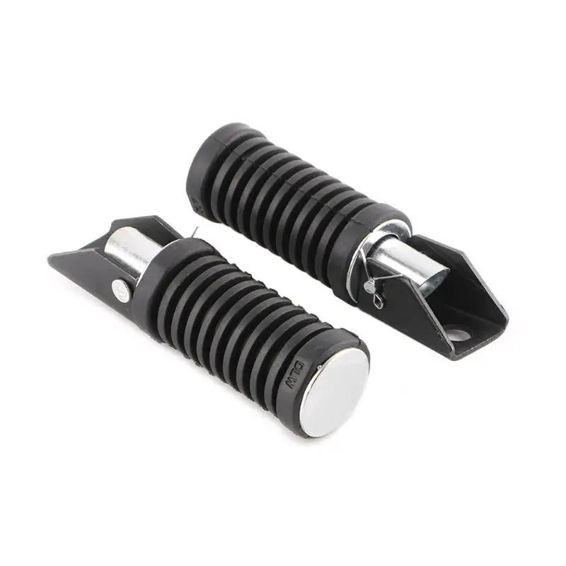 

High Quality Motorcycle Rear Footpegs Plate Footrest Rubber Pad Grip Cover for Suzuki 125cc GN 125 Accessory