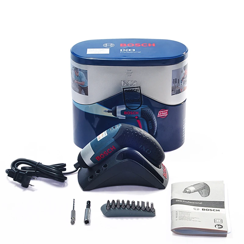 

BOSCH IXO3.6 Electric Screwdriver Lithium-ion Battery Cordless Mini drill Power Tools Rechargeable Screwdriver DIY Hand Tool