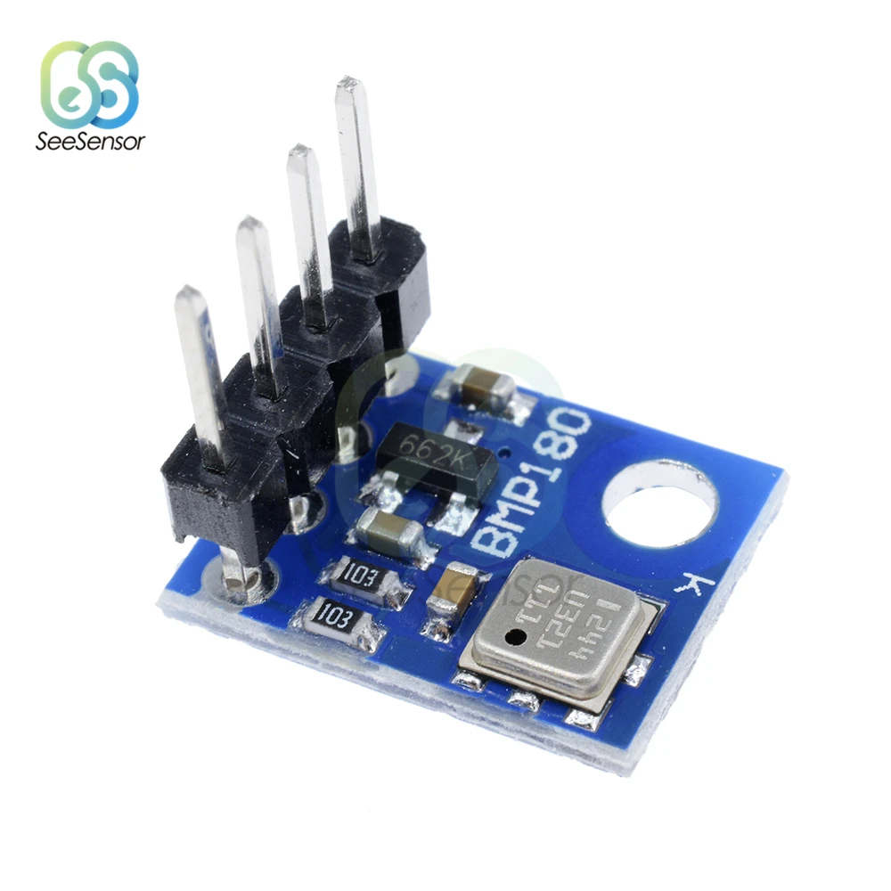 5Pcs GY-68 BMP180 GY68 Digital Barometric Pressure Sensor Board Module Compatible with BMP085 For Arduino | Инструменты