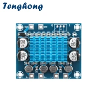 tenghong 30w2 hd digital audio power amplifier board class d dual channel mp3 amplification module dc8 26v amplificador boards