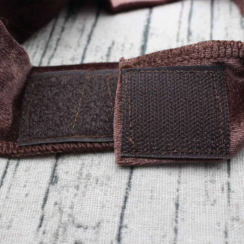 Эластичная бархатная повязка на голову регулируемая с более быстрым захватом