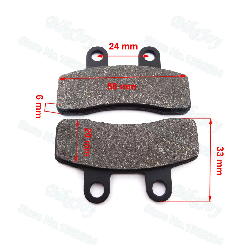 Мотоциклетные тормозные дисковые подушки для 50cc 70cc 110cc 125cc Pit Dirt Bike ATV Quad SDG SSR YCF