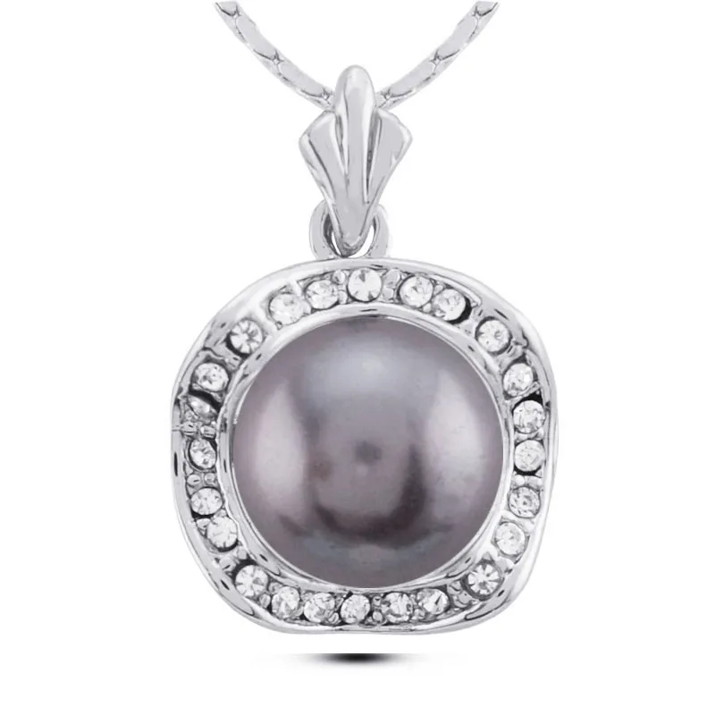 Жемчужное ожерелье N370 в стиле барокко модные ожерелья без никеля для женщин 2017