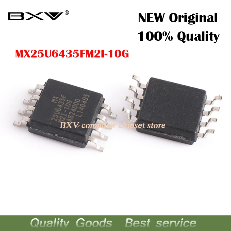 

10pcs MX25U6435FM2I-10G SOP-8 MX25U6435F 25U6435F FLASH chip Memory chip new original laptop chip free shipping