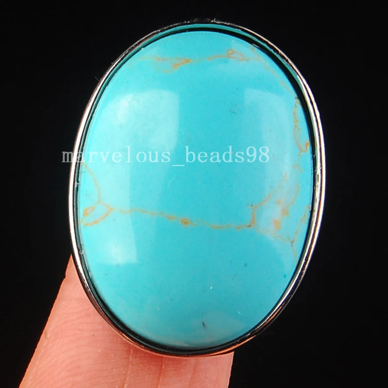 Бесплатная доставка модное женское и мужское кольцо с голубым оформлением