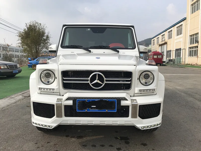G класса w463 Светодиодный дневной светильник для G63 G65 G55 G500 G400 G350 светодиодный сигнальная лампа спереди указать проигрывания светильник s
