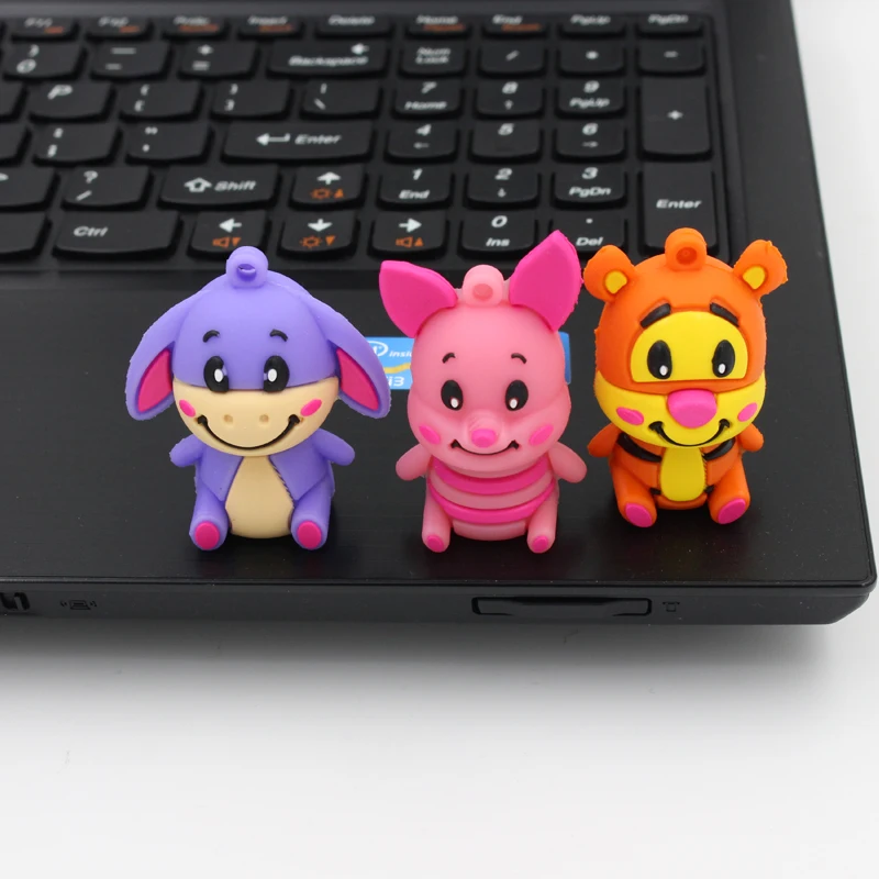 Usb флеш накопитель силиконовый в виде животного 4 32 Гб|pendrive usb 2.0|pendrive usbusb 2.0 |