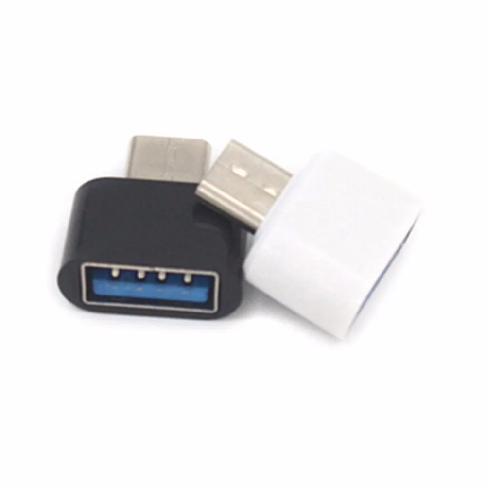 Адаптеры для телефонов Micro USB 2 0 Female to Type C Мужской конвертер OTG адаптер
