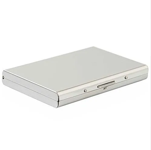 1 шт. RFID Travel Card кошелек Нержавеющая сталь Для мужчин женщин Водонепроницаемый