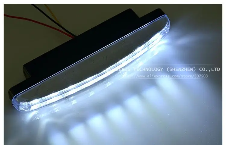 2 X 8 из светодиодов DRL дневного бег освещение противотуманные фары для KIA Ford с
