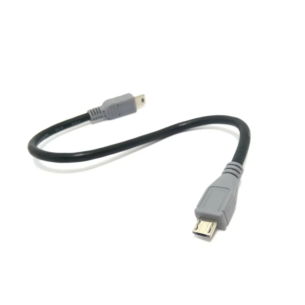20 см Micro USB 2 0 Mini to the public data line копия линии зарядки OTG контактный кабель соединитель