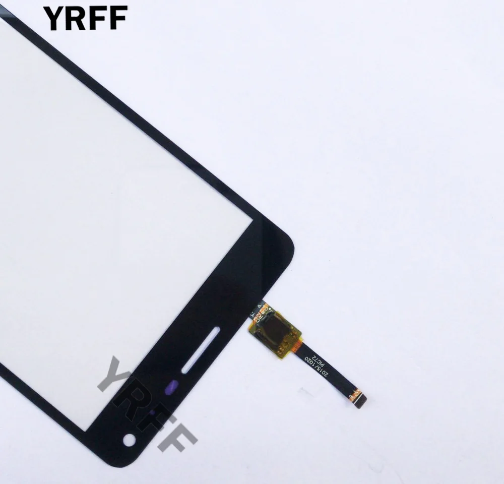 Black Мобильный Сенсорный экран для lenovo P1 P1c72 P1a42 P1c58 Сенсорный экран Сенсор спереди Стекло планшета Панель Сенсор сенсорный Экран подарок - Цвет: Black