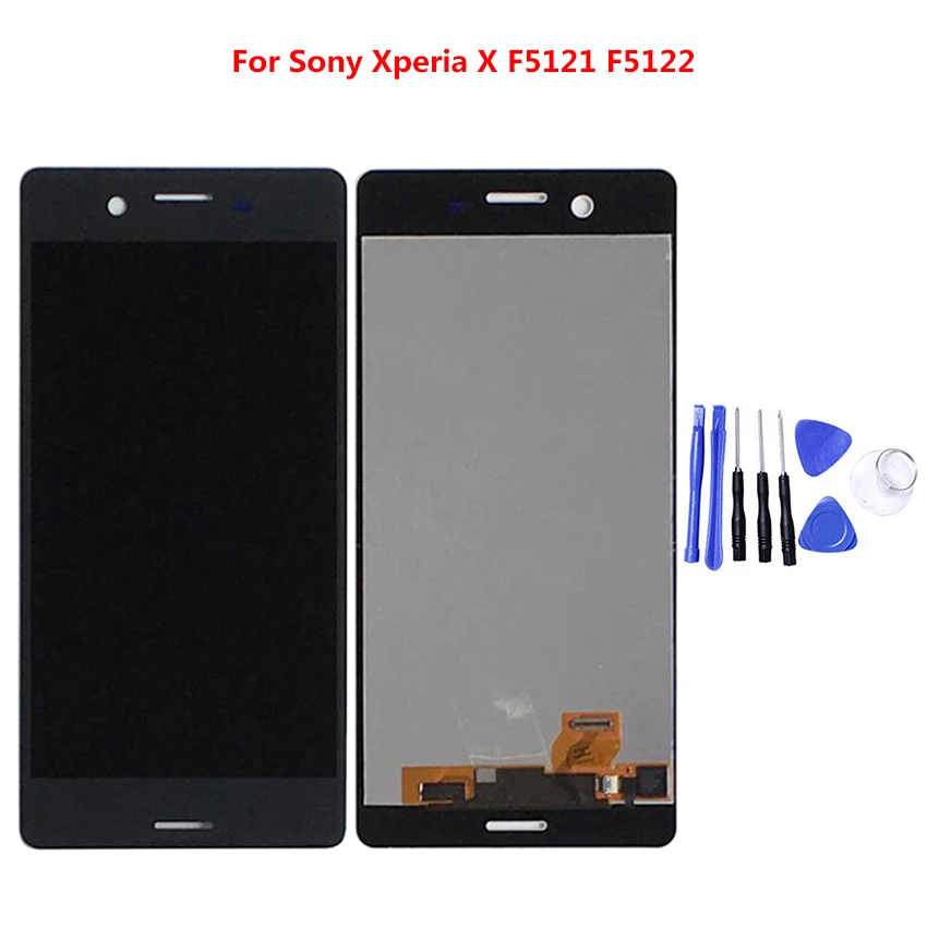 Цифровой преобразователь сенсорного экрана Zerosky ЖК дисплей для Sony Xperia X/XP F5121 F5122