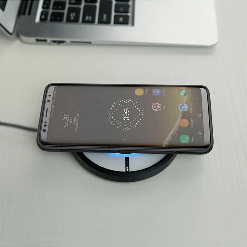 Магнитный чехол Nillkin для Samsung Galaxy S9 Plus задняя крышка из ТПУ с защитой от отпечатков