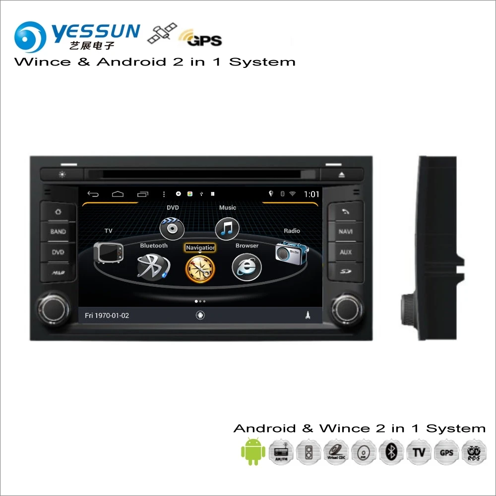 YESSUN для SEAT Leon MK3 2012~ автомобильное мультимедиа андроид радио CD DVD плеер с gps-навигатором Map Навигация Аудио Видео Стерео Системы