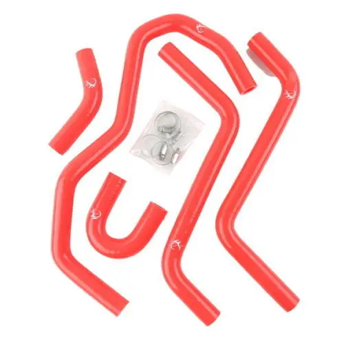

Red Silicone Radiator Hose Kit For YAMAHA RHINO 660 YXR660 2004-2007 2005 2006