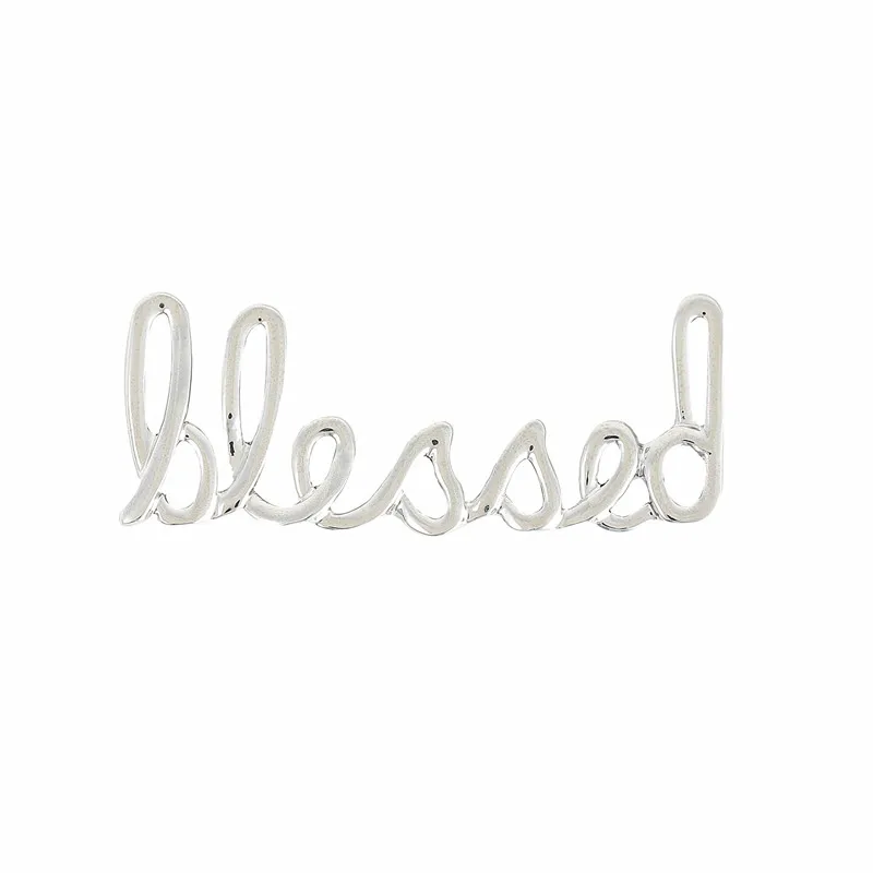 SANSHOOR BLESSED Crystal Crown Slide Charms Fit On Mesh Bracelet and Leather Wrap Bracelets 1pcs as gift | Украшения и аксессуары