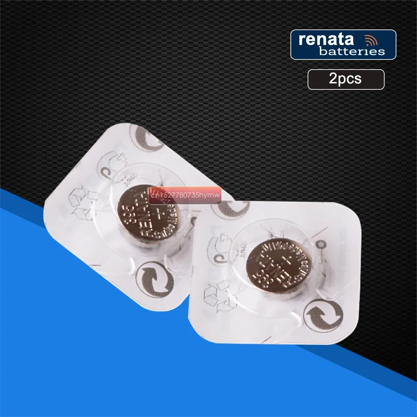 2 упаковки часов renata из оксида серебра 395 SR927SW 927 1 55 в 100% Renata аккумулятор|Часовые